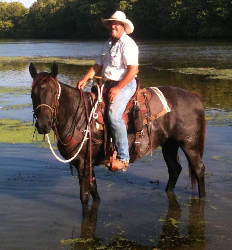 Trevor at his ranch in the Datil Mountains of New Mexico